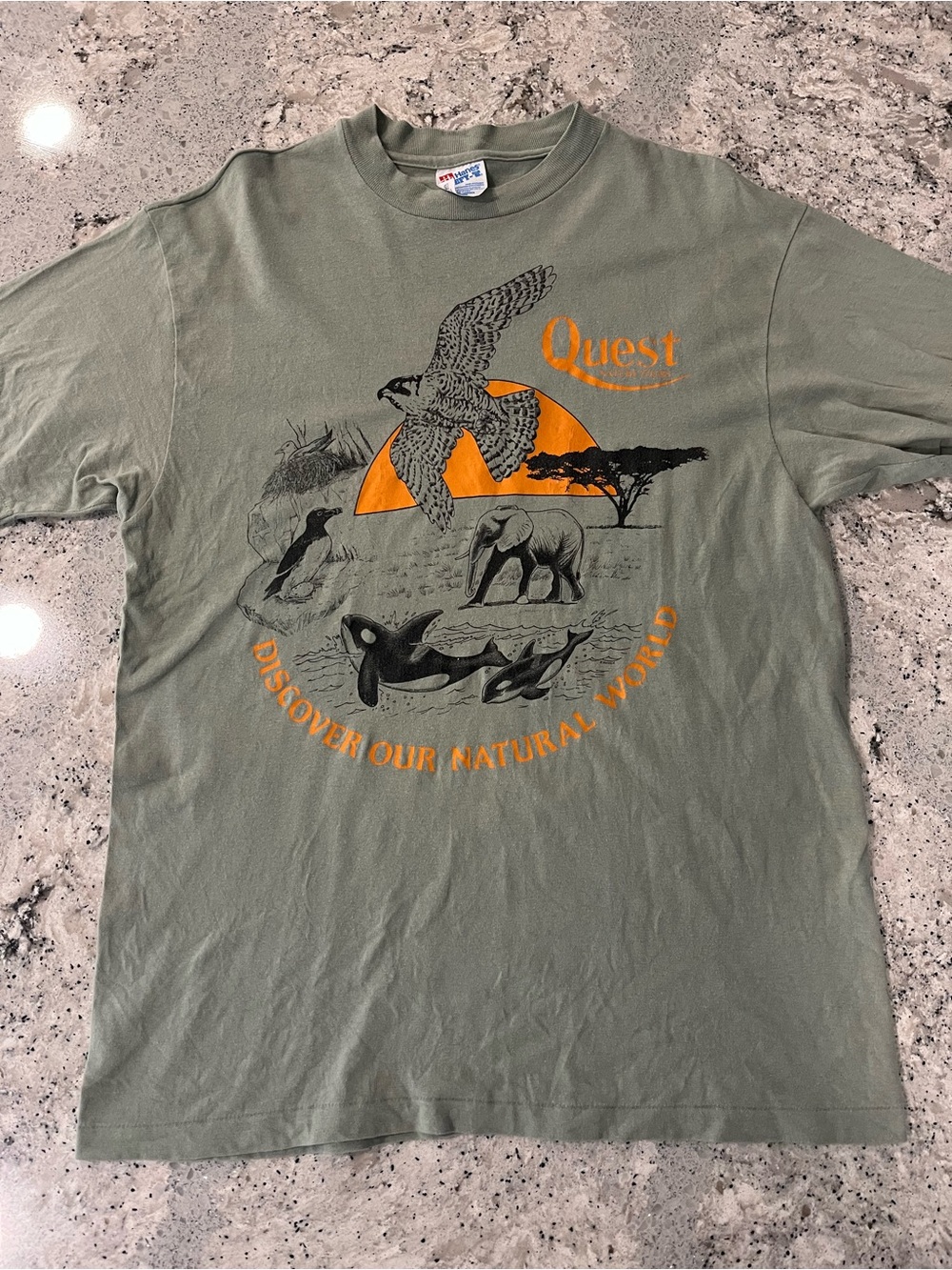 Vintage 90s Quest Nature Tours Tee